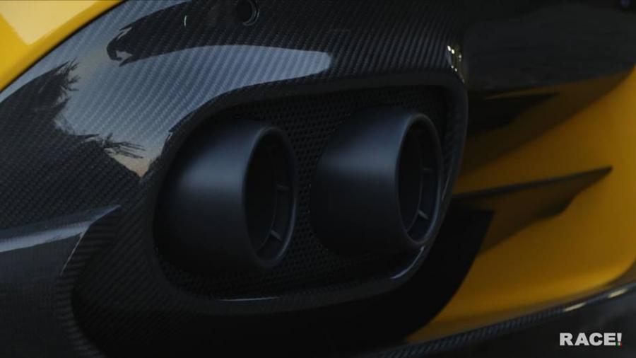 Детали экстерьера Ferrari F12berlinetta Yellow by Novitec Rosso and RACE! 2016 года  (фото 3 из 9)